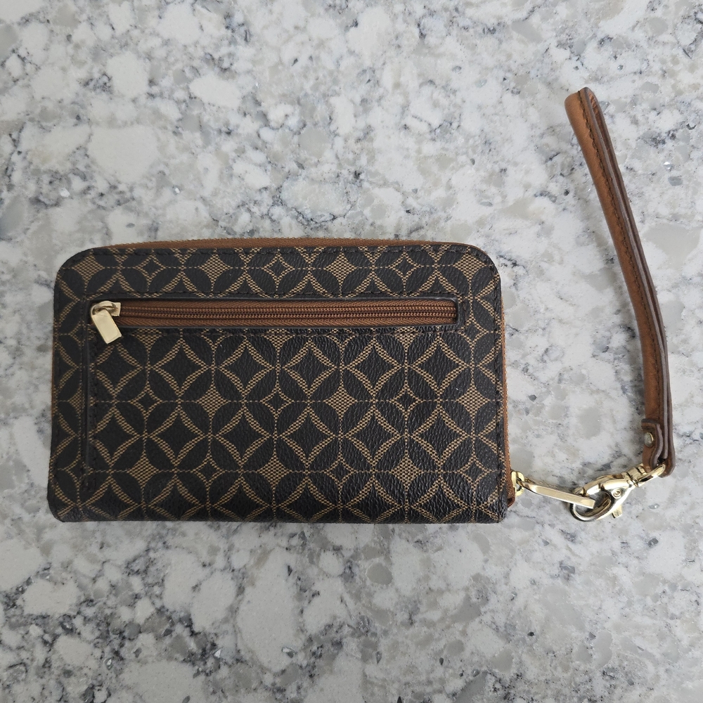 Fossil Zip Around Wristlet